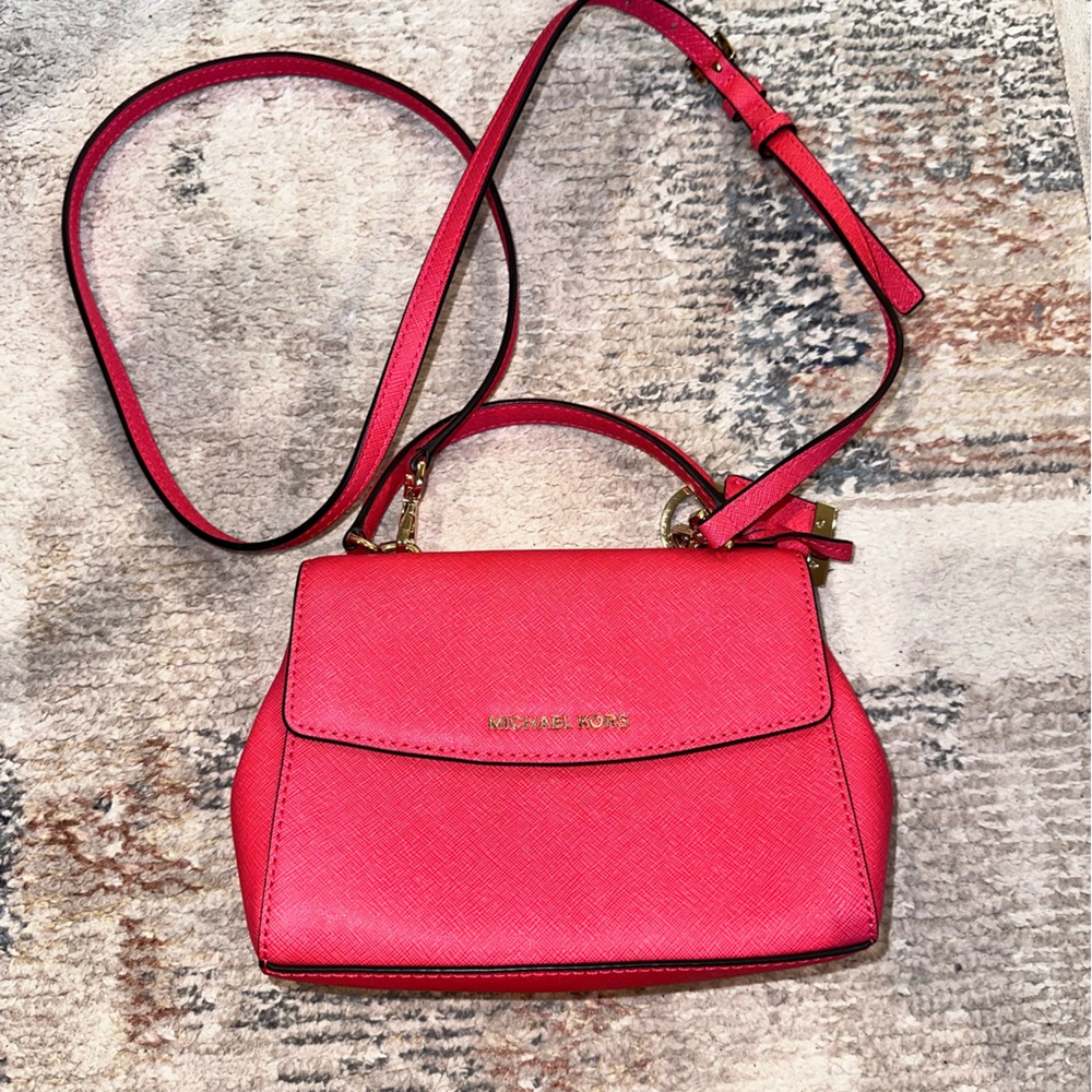 Michael Kors Vibrant Pink Crossbody Bag
